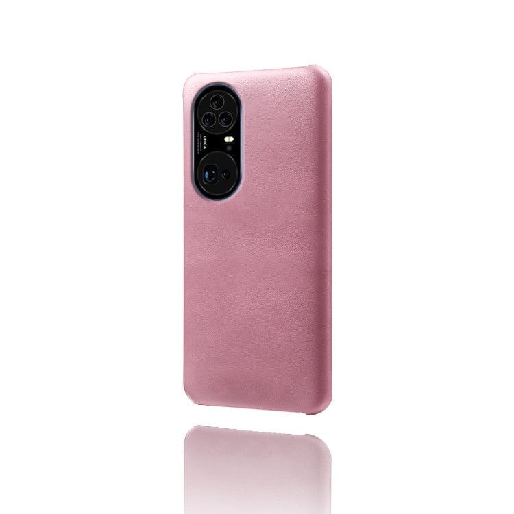 For Huawei P50 Pro+ Calf Texture PC + PU Phone Case