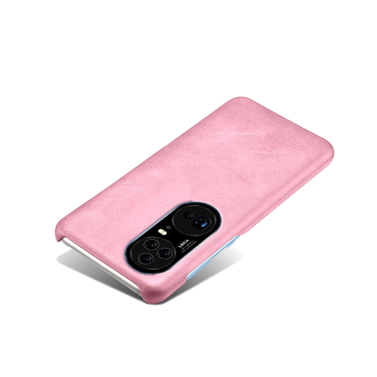For Huawei P50 Pro+ Calf Texture PC + PU Phone Case