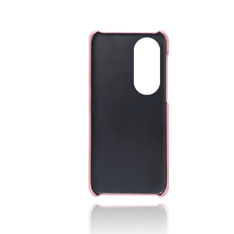 For Huawei P50 Pro+ Calf Texture PC + PU Phone Case