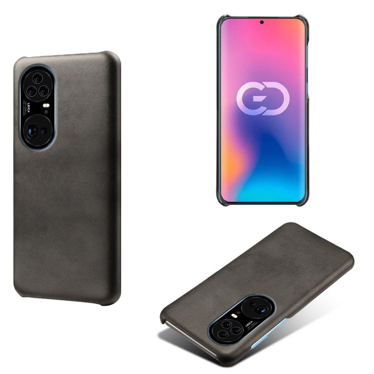 For Huawei P50 Pro+ Calf Texture PC + PU Phone Case