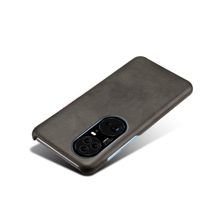 For Huawei P50 Pro+ Calf Texture PC + PU Phone Case