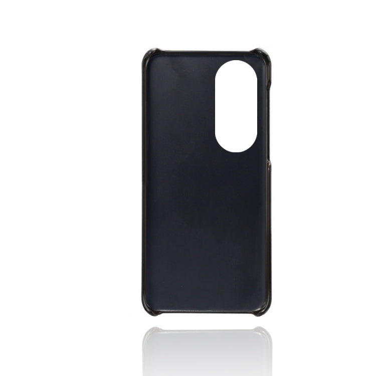 For Huawei P50 Pro+ Calf Texture PC + PU Phone Case