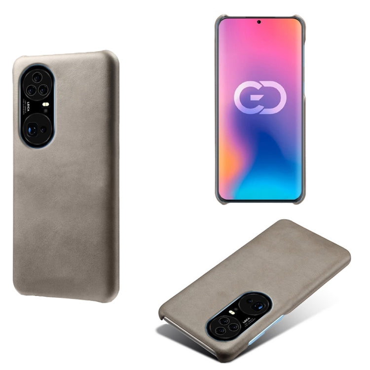 For Huawei P50 Pro+ Calf Texture PC + PU Phone Case