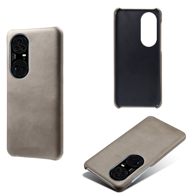 For Huawei P50 Pro+ Calf Texture PC + PU Phone Case