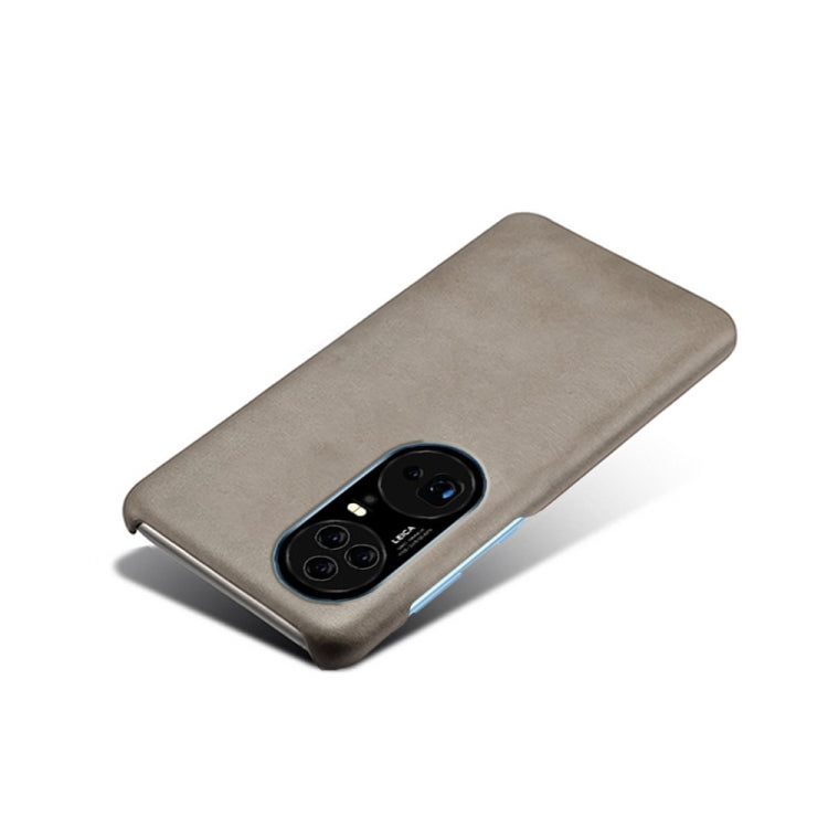 For Huawei P50 Pro+ Calf Texture PC + PU Phone Case