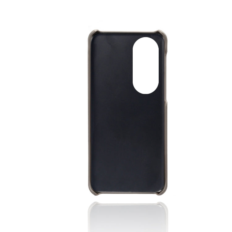 For Huawei P50 Pro+ Calf Texture PC + PU Phone Case
