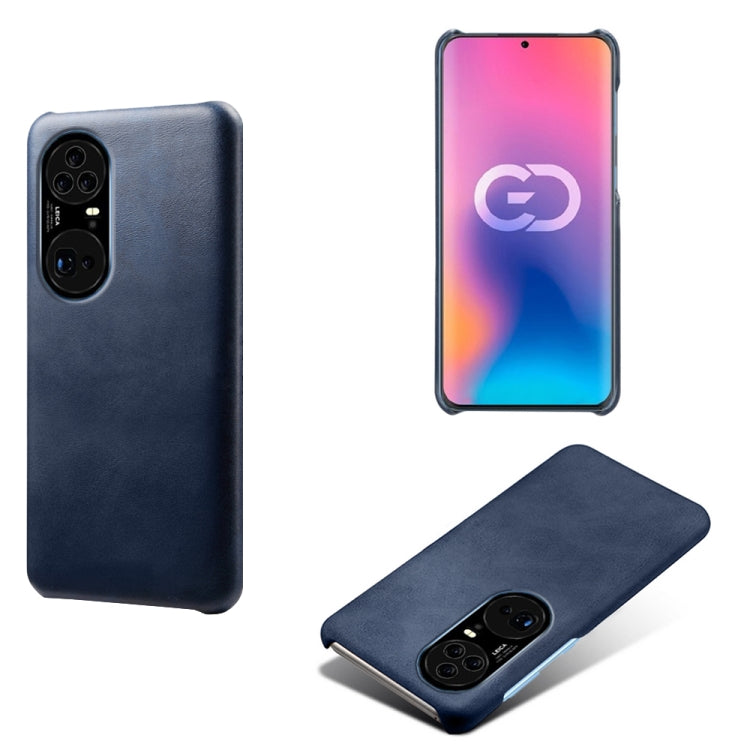 For Huawei P50 Pro+ Calf Texture PC + PU Phone Case