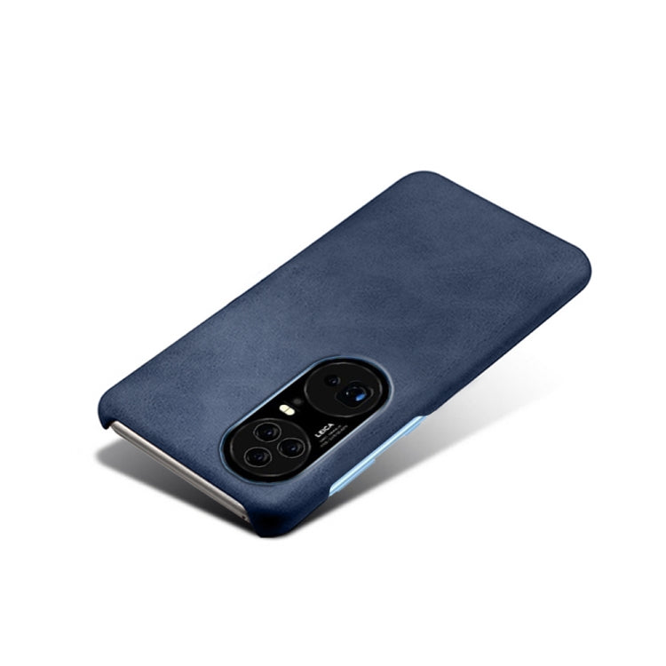 For Huawei P50 Pro+ Calf Texture PC + PU Phone Case