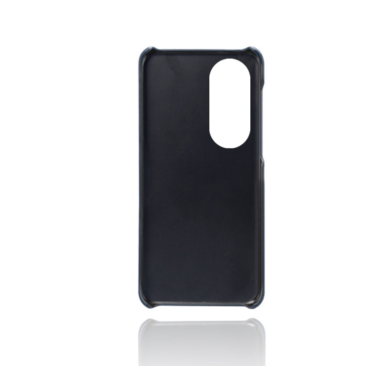 For Huawei P50 Pro+ Calf Texture PC + PU Phone Case