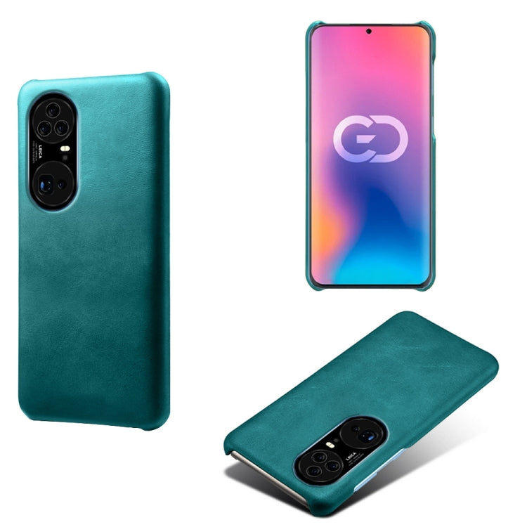For Huawei P50 Pro+ Calf Texture PC + PU Phone Case