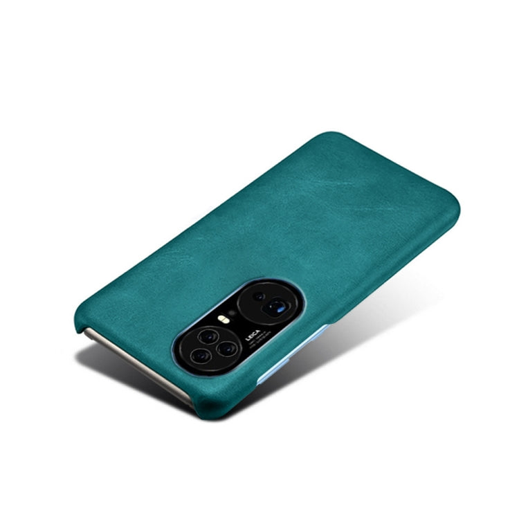 For Huawei P50 Pro+ Calf Texture PC + PU Phone Case