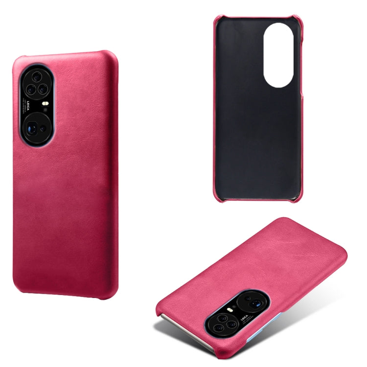For Huawei P50 Pro+ Calf Texture PC + PU Phone Case