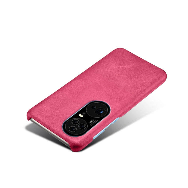 For Huawei P50 Pro+ Calf Texture PC + PU Phone Case