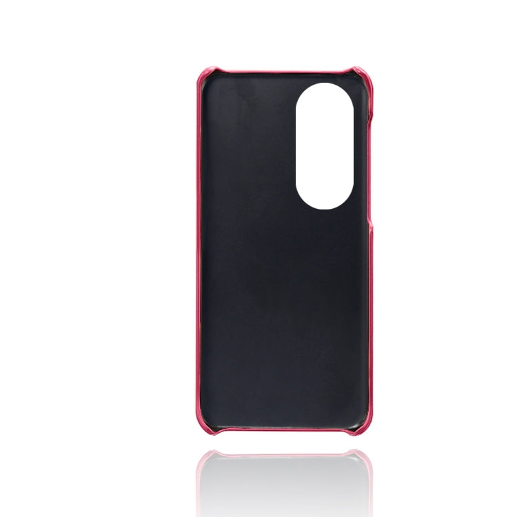 For Huawei P50 Pro+ Calf Texture PC + PU Phone Case