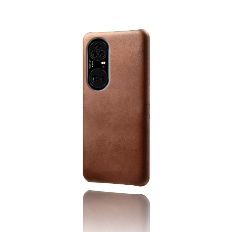 For Huawei P50 Pro+ Calf Texture PC + PU Phone Case