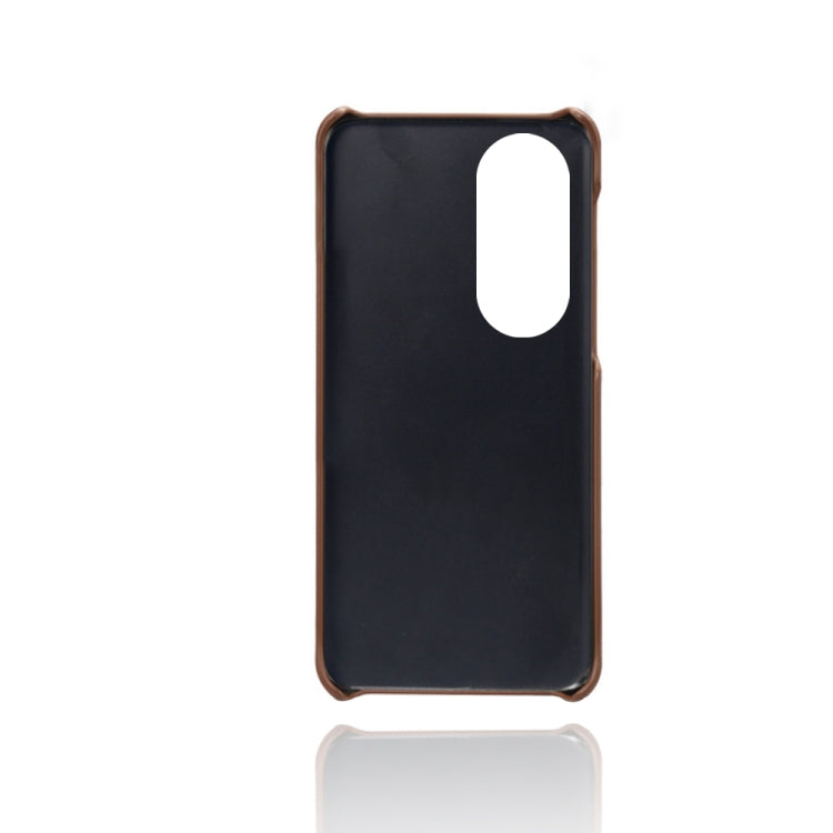 For Huawei P50 Pro+ Calf Texture PC + PU Phone Case