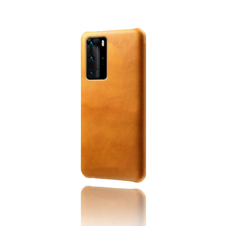 For Huawei P40 Pro Calf Texture PC + PU Phone Case