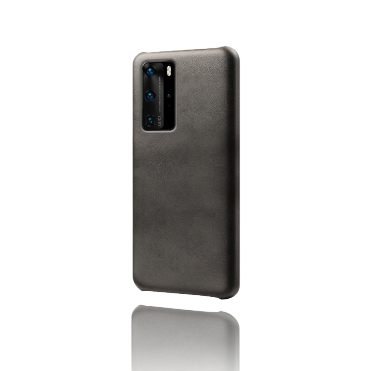 For Huawei P40 Pro Calf Texture PC + PU Phone Case