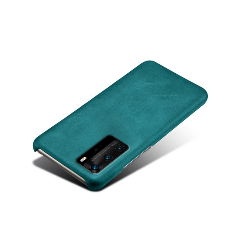 For Huawei P40 Pro Calf Texture PC + PU Phone Case
