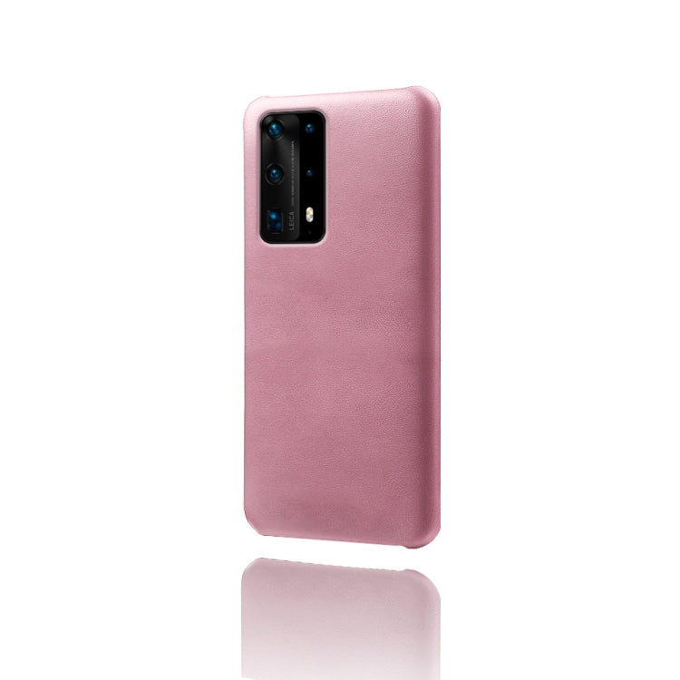 For Huawei P40 Pro+ Calf Texture PC + PU Phone Case
