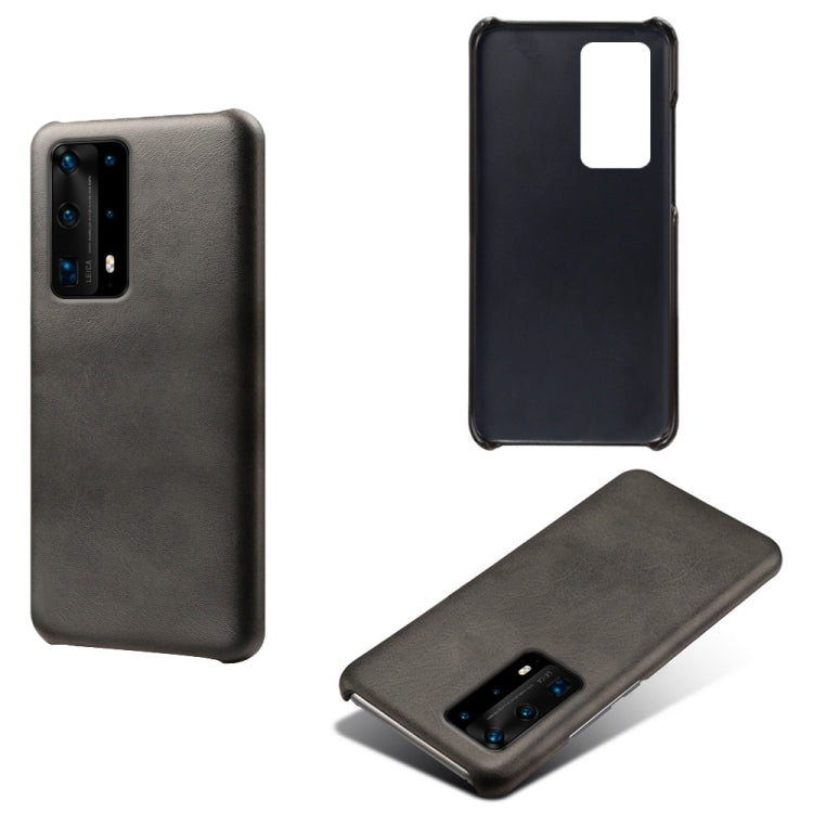 For Huawei P40 Pro+ Calf Texture PC + PU Phone Case