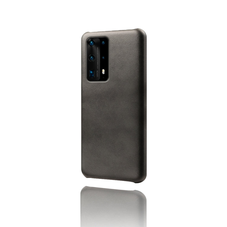 For Huawei P40 Pro+ Calf Texture PC + PU Phone Case