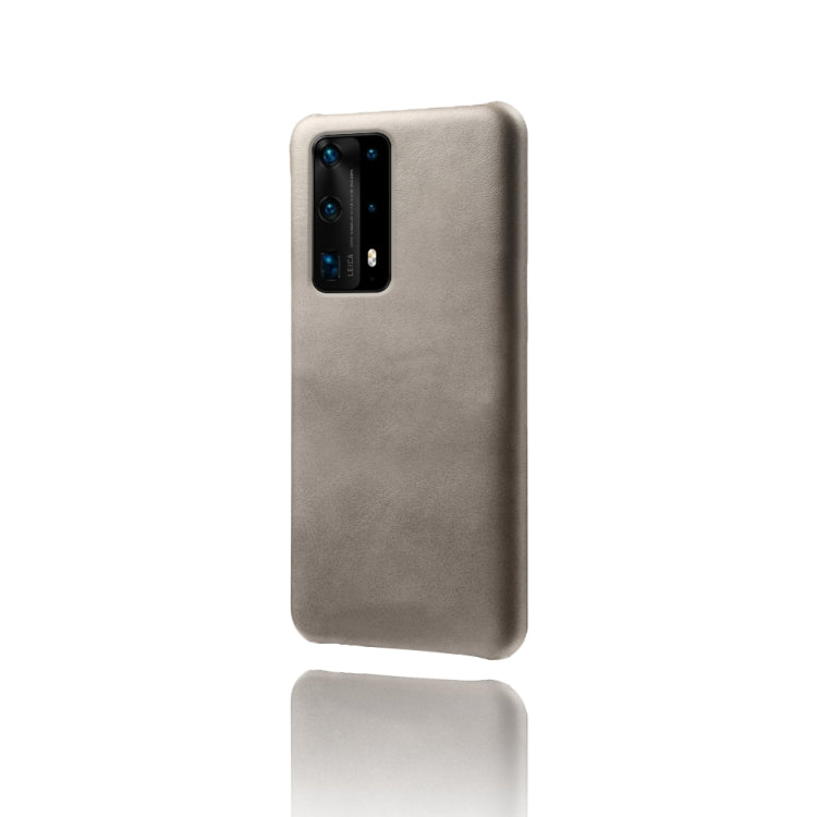 For Huawei P40 Pro+ Calf Texture PC + PU Phone Case