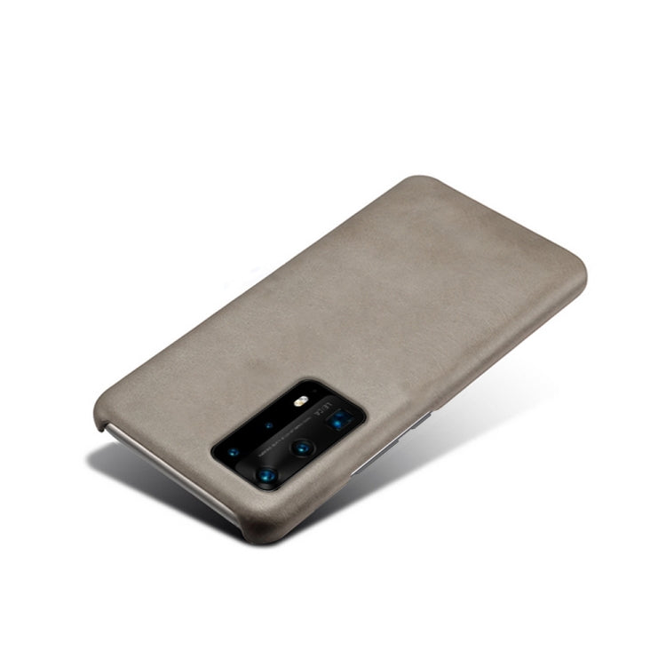 For Huawei P40 Pro+ Calf Texture PC + PU Phone Case