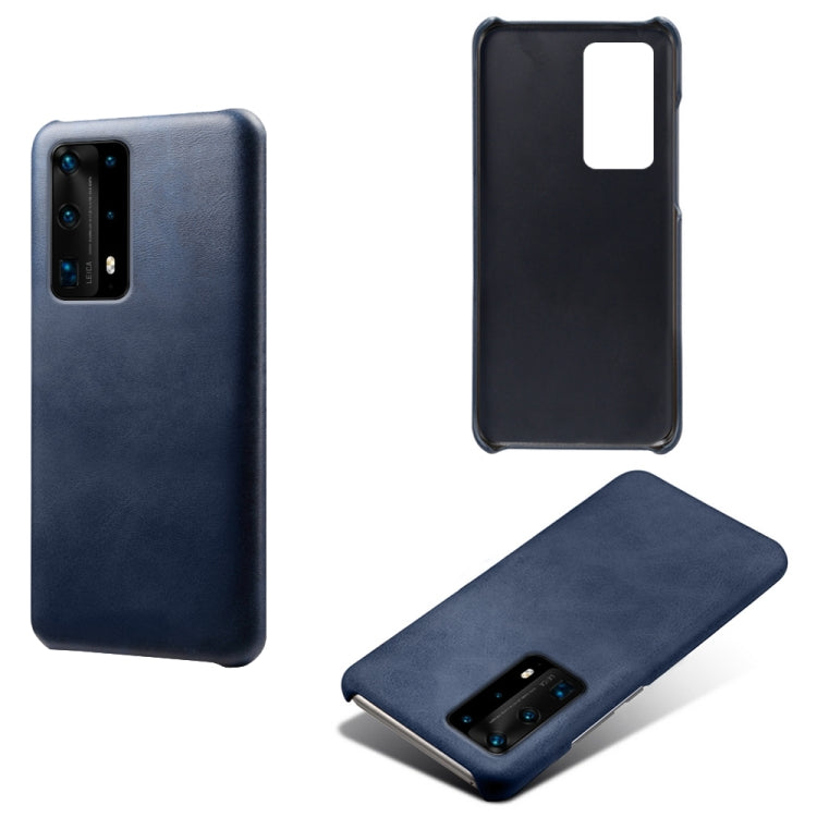 For Huawei P40 Pro+ Calf Texture PC + PU Phone Case