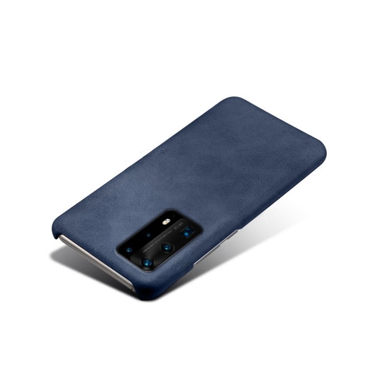 For Huawei P40 Pro+ Calf Texture PC + PU Phone Case