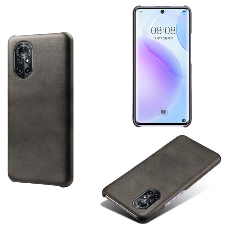 For Huawei nova 8 5G Calf Texture PC + PU Phone Case