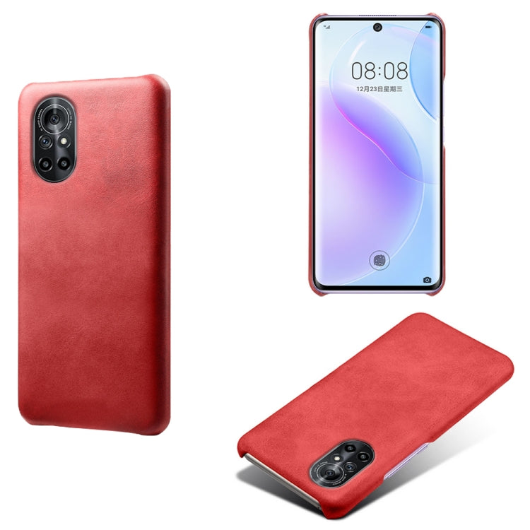 For Huawei nova 8 5G Calf Texture PC + PU Phone Case