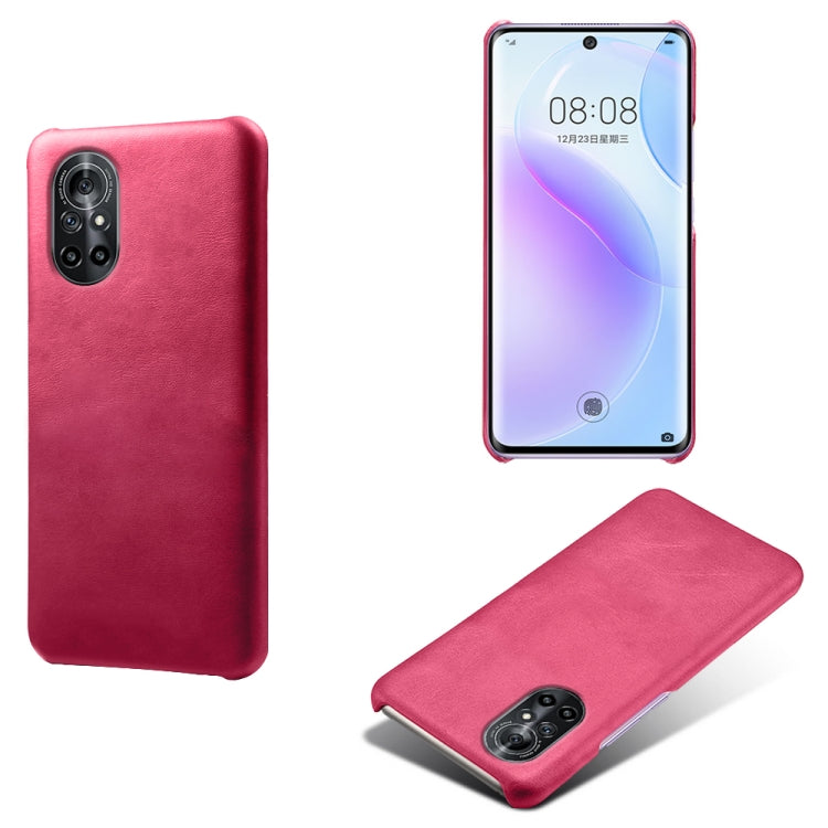 For Huawei nova 8 5G Calf Texture PC + PU Phone Case