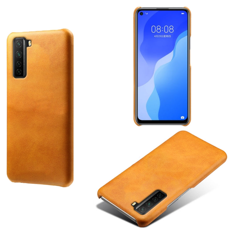 For Huawei nova 7 SE Calf Texture PC + PU Phone Case