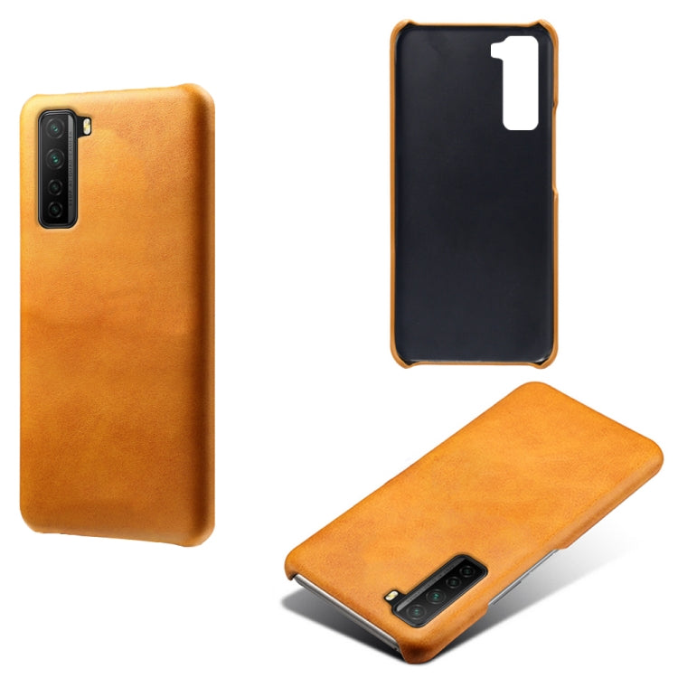 For Huawei nova 7 SE Calf Texture PC + PU Phone Case