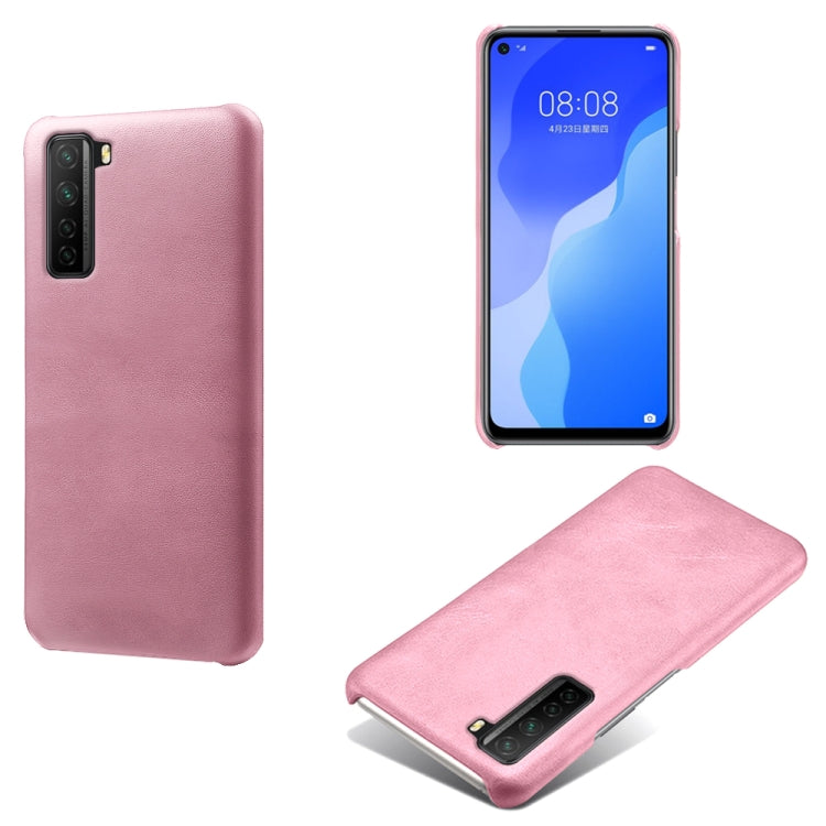 For Huawei nova 7 SE Calf Texture PC + PU Phone Case