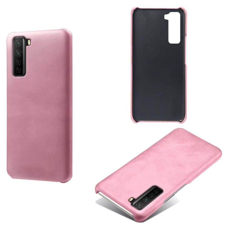 For Huawei nova 7 SE Calf Texture PC + PU Phone Case