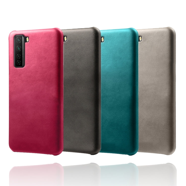 For Huawei nova 7 SE Calf Texture PC + PU Phone Case