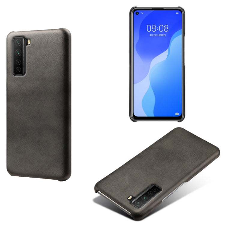 For Huawei nova 7 SE Calf Texture PC + PU Phone Case