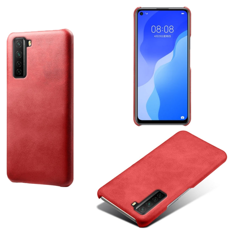 For Huawei nova 7 SE Calf Texture PC + PU Phone Case