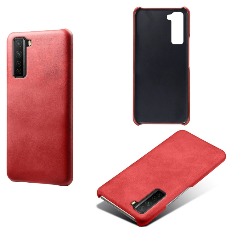 For Huawei nova 7 SE Calf Texture PC + PU Phone Case