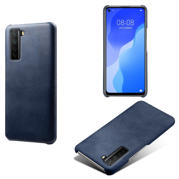 For Huawei nova 7 SE Calf Texture PC + PU Phone Case