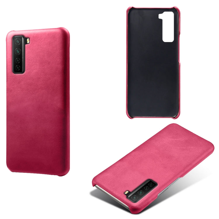 For Huawei nova 7 SE Calf Texture PC + PU Phone Case