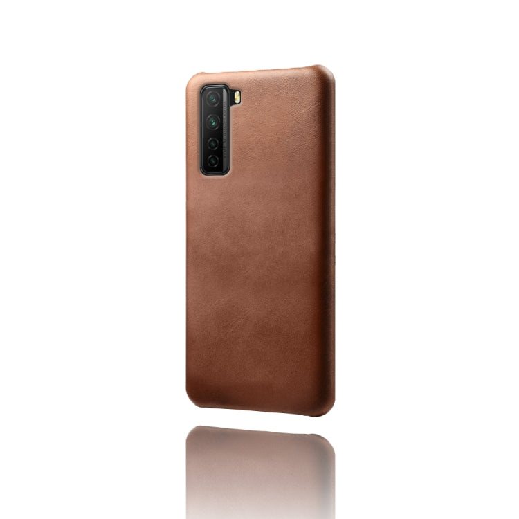 For Huawei nova 7 SE Calf Texture PC + PU Phone Case
