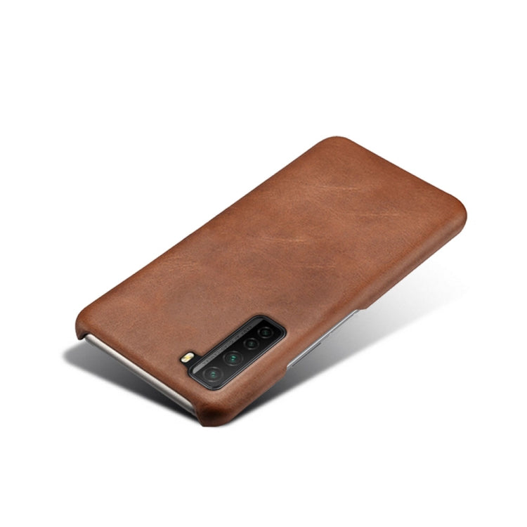 For Huawei nova 7 SE Calf Texture PC + PU Phone Case