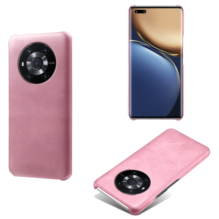 For Honor Magic3 Calf Texture PC + PU Phone Case