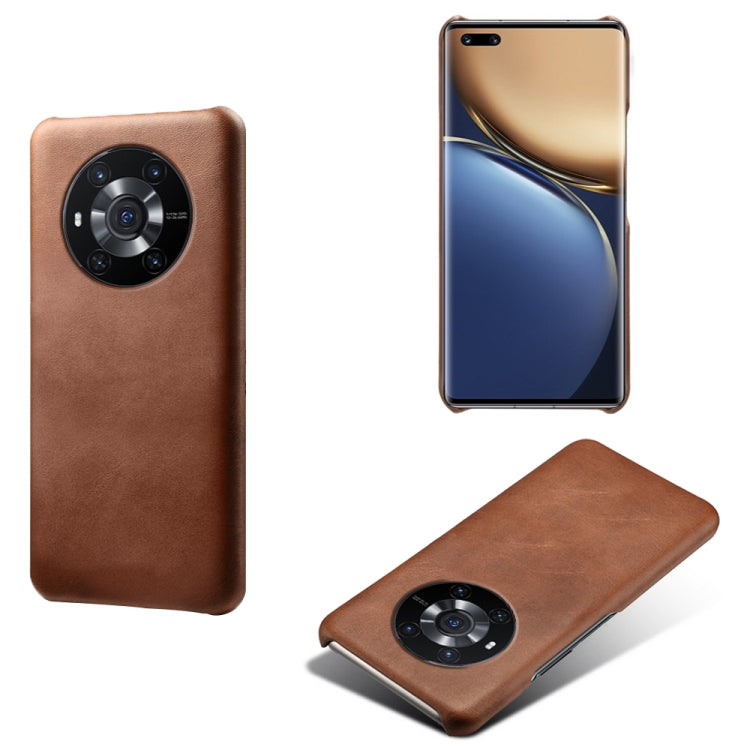 For Honor Magic3 Calf Texture PC + PU Phone Case