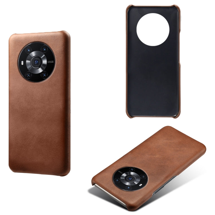 For Honor Magic3 Calf Texture PC + PU Phone Case