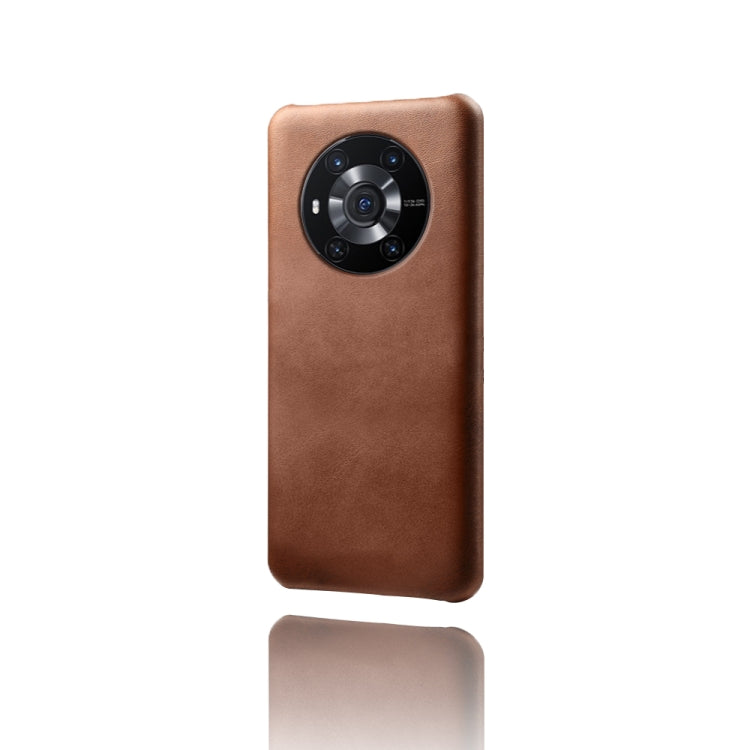 For Honor Magic3 Calf Texture PC + PU Phone Case