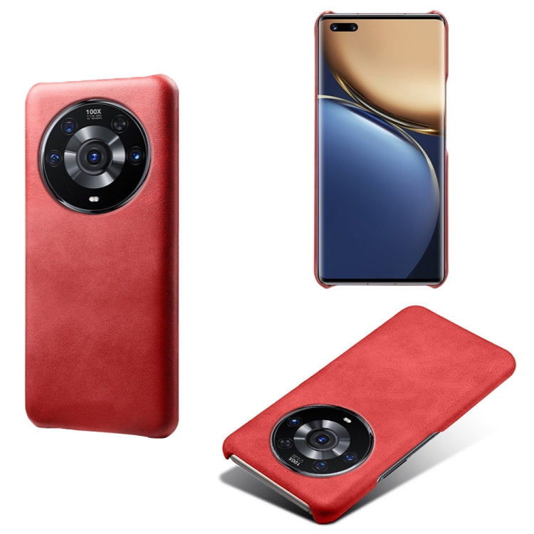For Honor Magic3 Pro Calf Texture PC + PU Phone Case